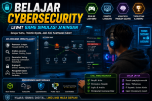 Belajar Cybersecurity Lewat Game Simulasi Jaringan